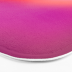 Pink magenta ombre Bath Mat Gallery Image 3