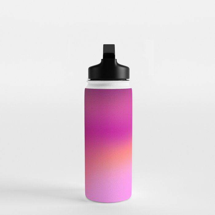 Pink magenta ombre Water Bottle Gallery Image 3