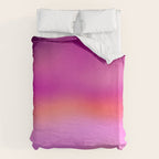 Pink magenta ombre Duvet Cover Gallery Image 6