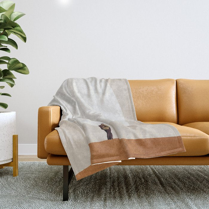 Overthinking Throw Blanket Gallery Image 1