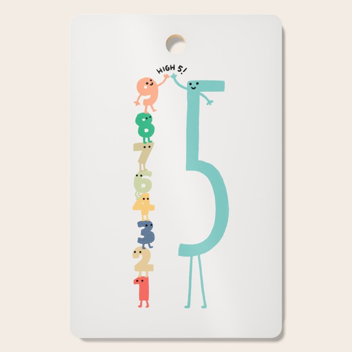 High 5! Cutting Board Gallery Image 1
