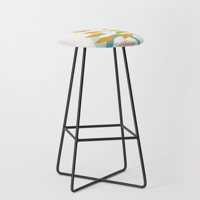Soft Abstract Shapes 09 Stool Gallery Image 1