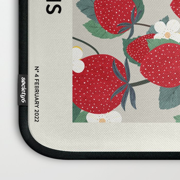 Fruit market Paris retro inspiration Laptop Sleeve Gallery Image 3