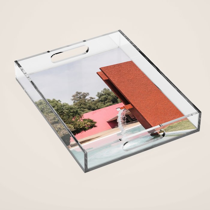 Barragan architecture Acrylic Tray Gallery Image 1