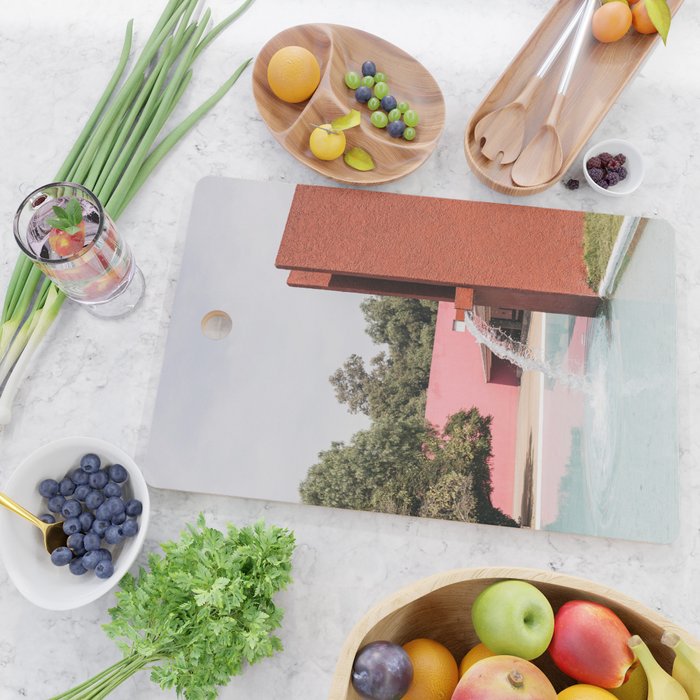 Barragan architecture Cutting Board Gallery Image 2