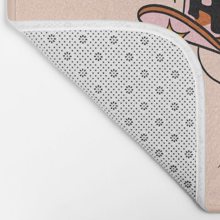 Yeehaw Cowboy Hat Bath Mat Gallery Image 2
