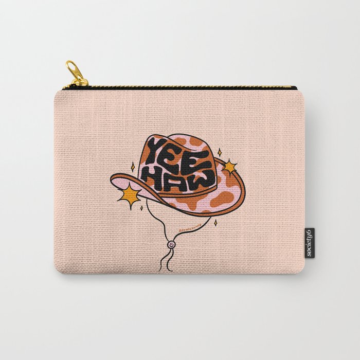 Yeehaw Cowboy Hat Carry All Pouch Gallery Image 1