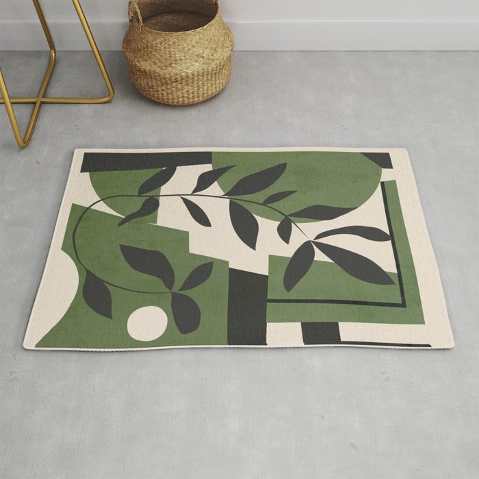 Abstract Foliage 5 Rug Gallery Image 1