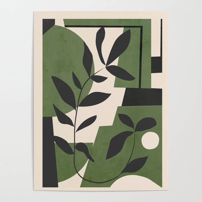 Abstract Foliage 5 Poster Gallery Image 1