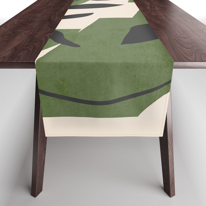 Abstract Foliage 5 Table Runner Gallery Image 1