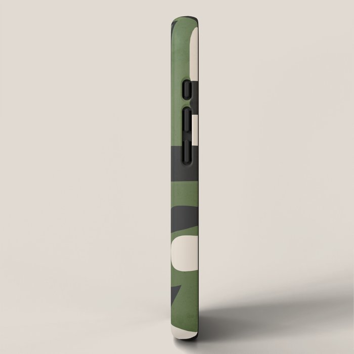 Abstract Foliage 5 iPhone Case Gallery Image 2