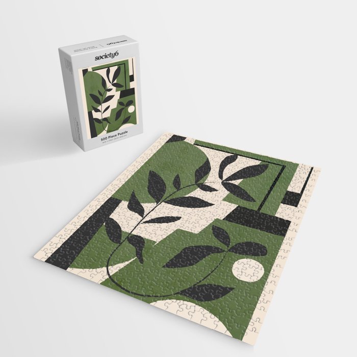 Abstract Foliage 5 Jigsaw Puzzle Gallery Image 2