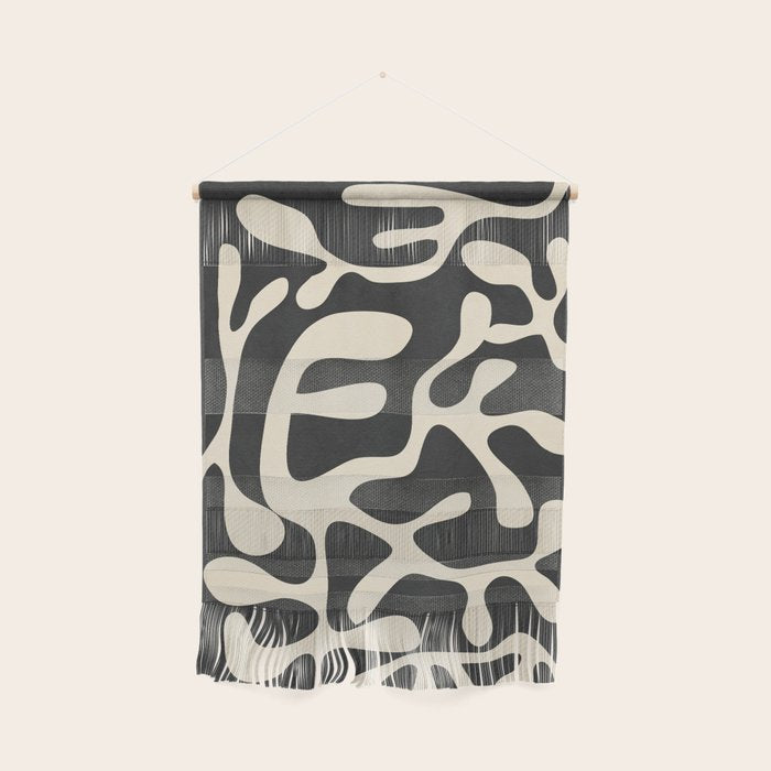 Minimalist Abstract Leaves 1 Wall Hanging Gallery Image 1