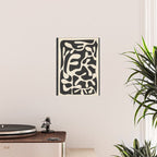 Minimalist Abstract Leaves 1 Poster Gallery Image 2