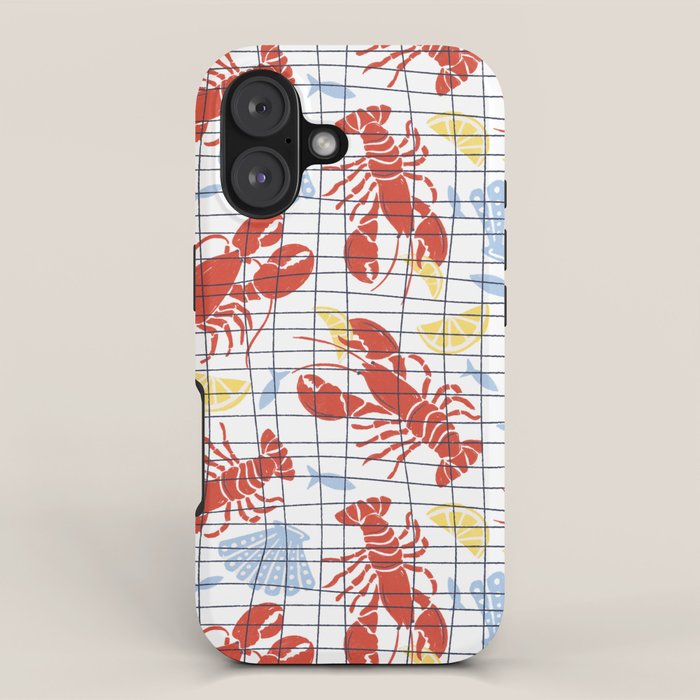 Fresh Catch Summer Lobster iPhone Case Gallery Image 1