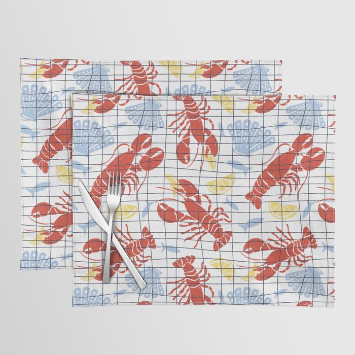 Fresh Catch Summer Lobster Placemat Gallery Image 1