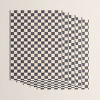 CHECKER - 001 - Graphite Wrapping Paper Gallery Image 3