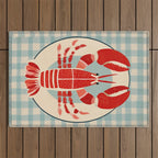 Lobster Lunch Outdoor Rug Gallery Image 1