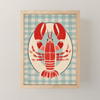 Lobster Lunch Mini Art Print Gallery Image 1