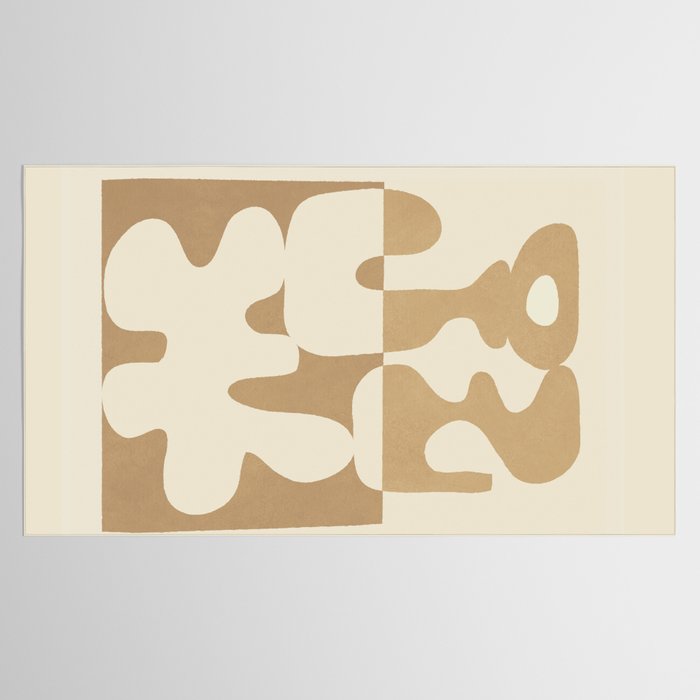 Duality in Motion 2 Tablecloth Gallery Image 2