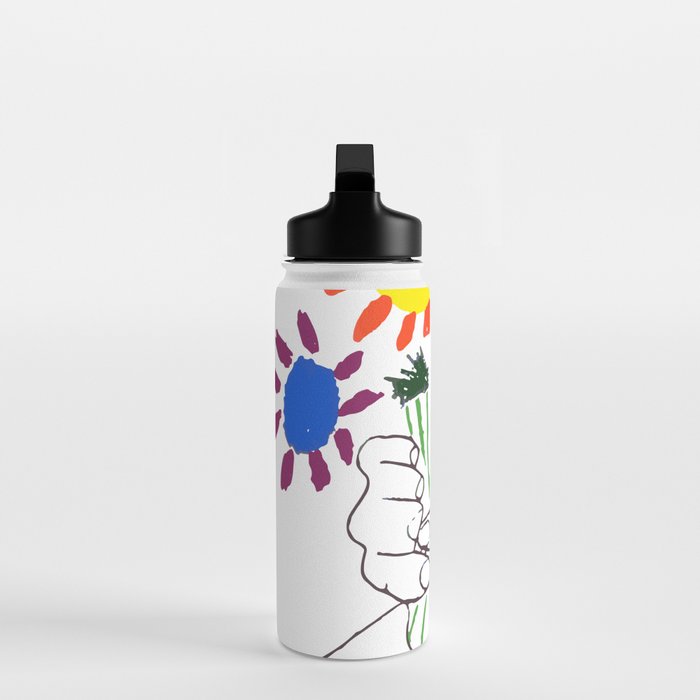Pablo Picasso Bouquet Of Peace 1958 (Flowers Bouquet With Hands), T Shirt, Artwork Water Bottle Gallery Image 3