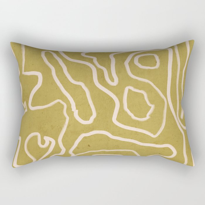 Abstract line art 158 Rectangular Pillow Gallery Image 2