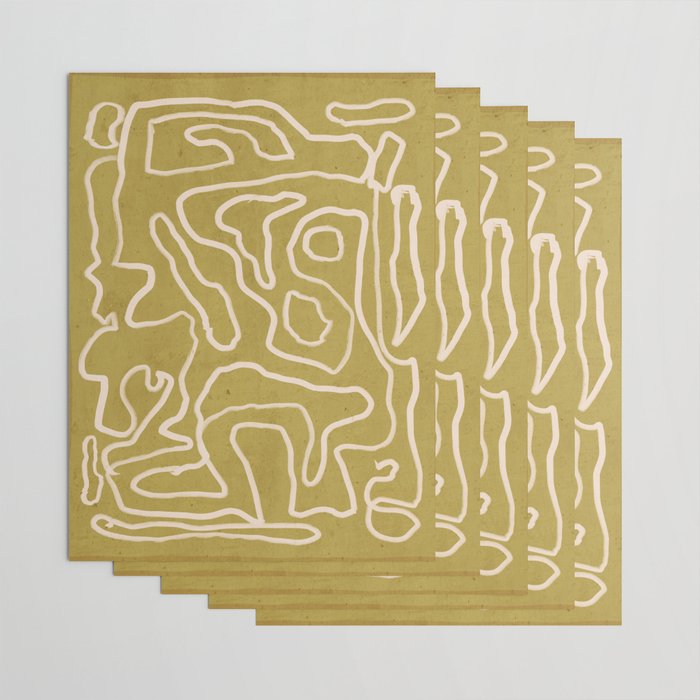 Abstract line art 158 Wrapping Paper Gallery Image 3