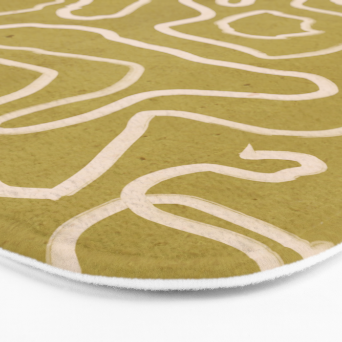 Abstract line art 158 Bath Mat Gallery Image 3