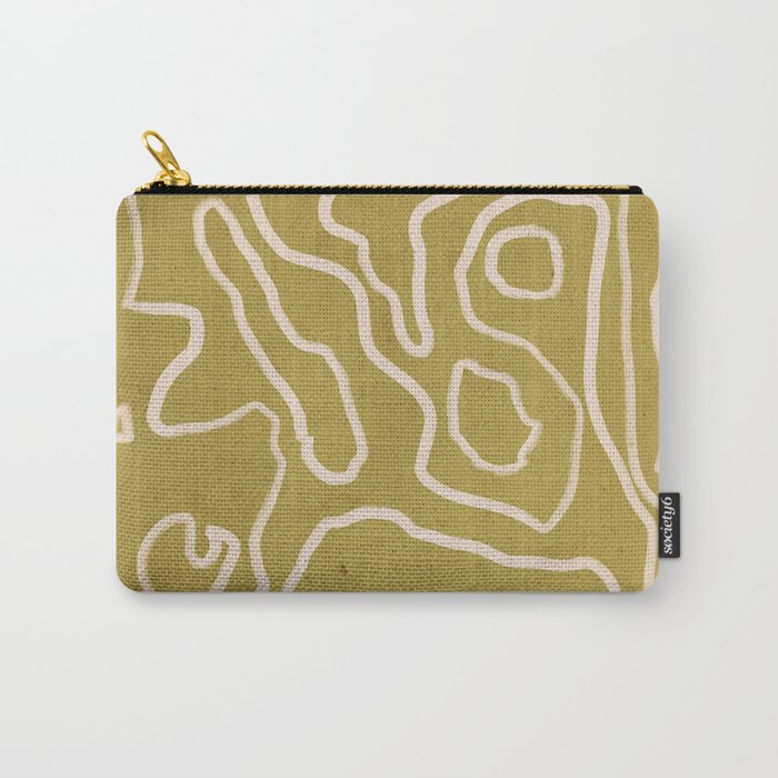 Abstract line art 158 Carry All Pouch Gallery Image 1