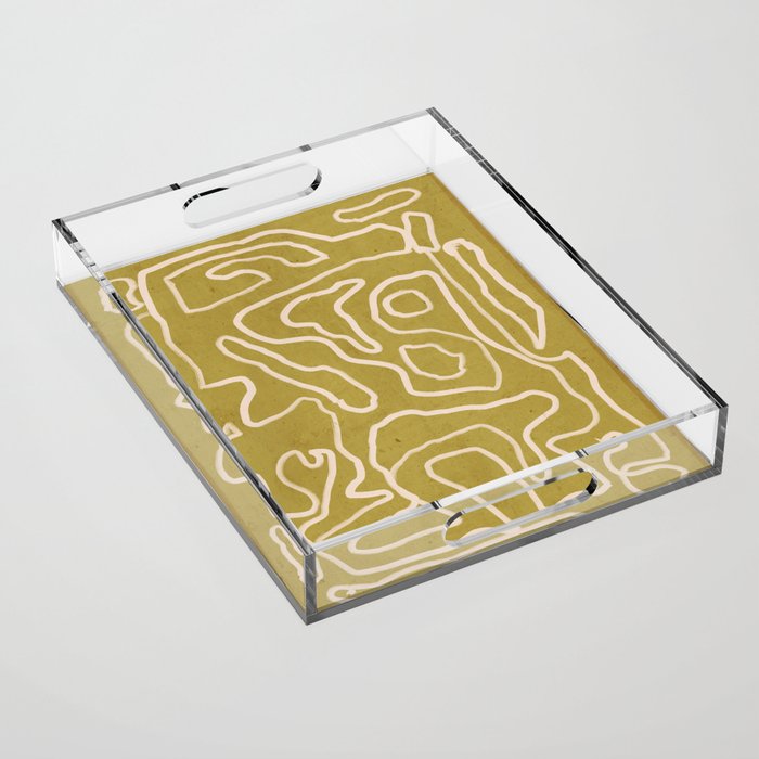 Abstract line art 158 Acrylic Tray Gallery Image 1