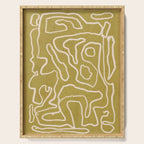 Abstract line art 158 Serving Tray Gallery Image 1