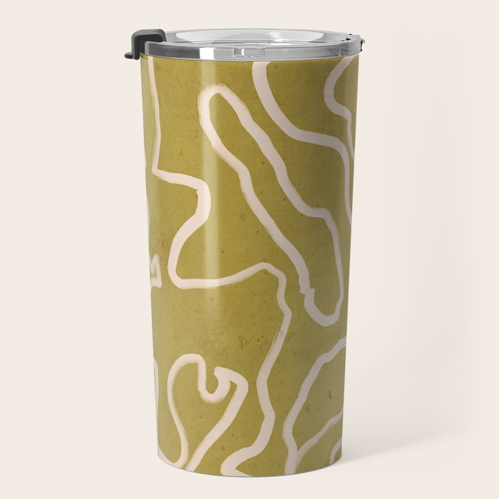 Abstract line art 158 Travel Mug Gallery Image 3