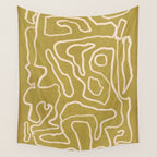 Abstract line art 158 Wall Tapestry Gallery Image 4