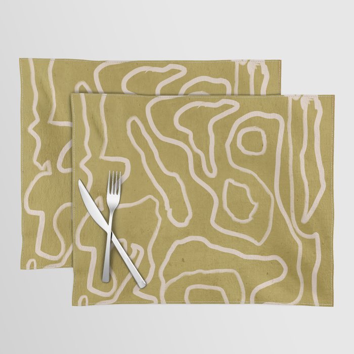 Abstract line art 158 Placemat Gallery Image 1