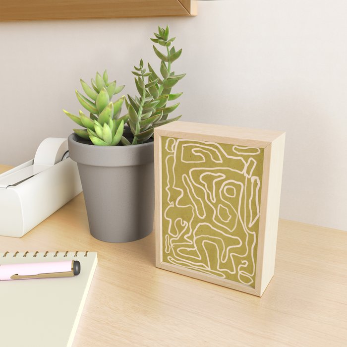 Abstract line art 158 Mini Art Print Gallery Image 2
