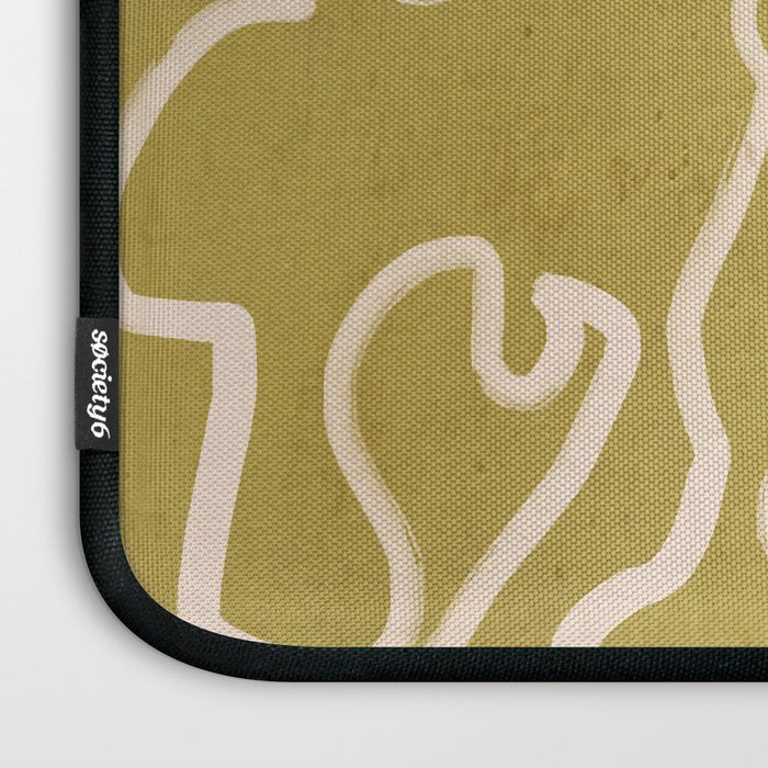 Abstract line art 158 Laptop Sleeve Gallery Image 3
