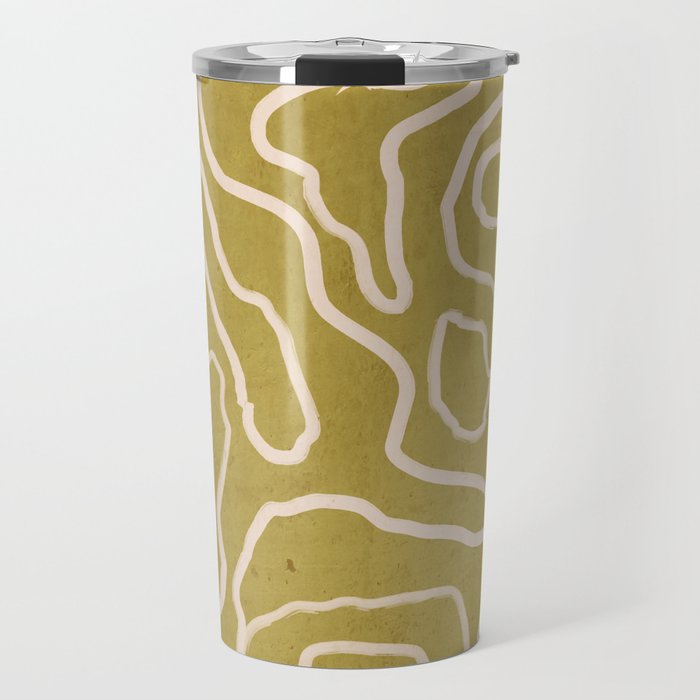 Abstract line art 158 Travel Mug Gallery Image 1