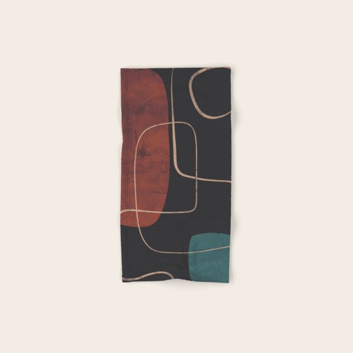 Modern Abstract Art 16 Bath Towel Gallery Image 1
