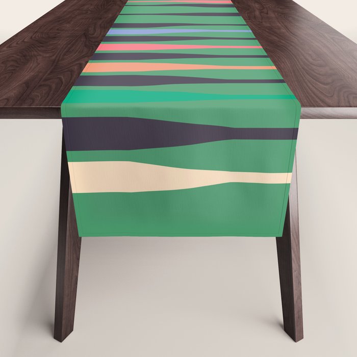 geometric abstract 249 Table Runner Gallery Image 1