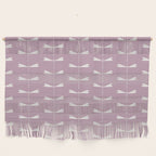 Dragonfly Minimalism XVI Lavender Purple Wall Hanging Gallery Image 1