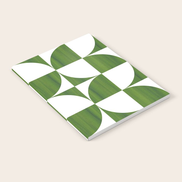 Quadrants (Matcha Green) Notebook Gallery Image 2