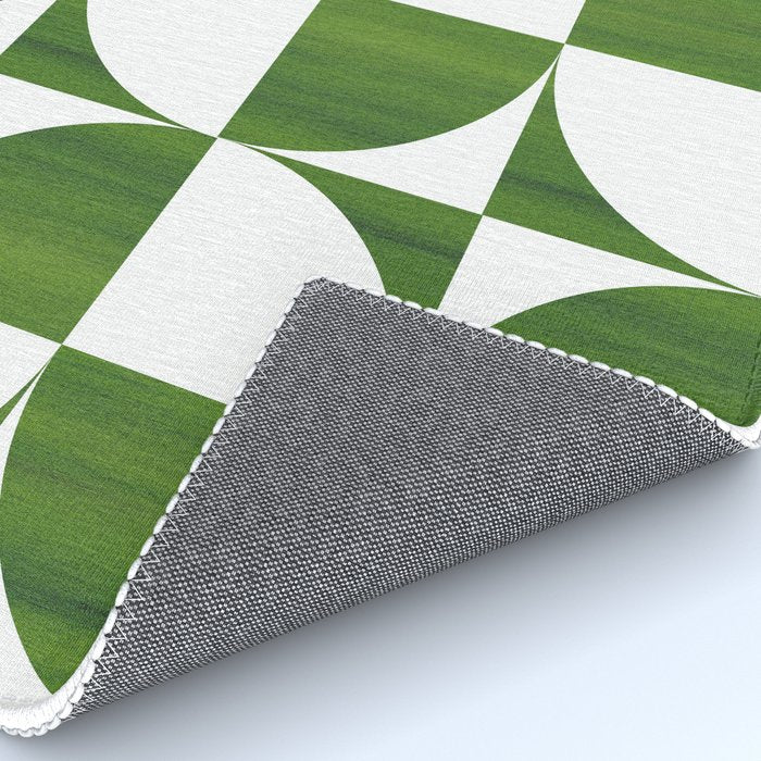 Quadrants (Matcha Green) Rug Gallery Image 4