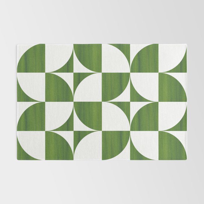 Quadrants (Matcha Green) Rug Gallery Image 2