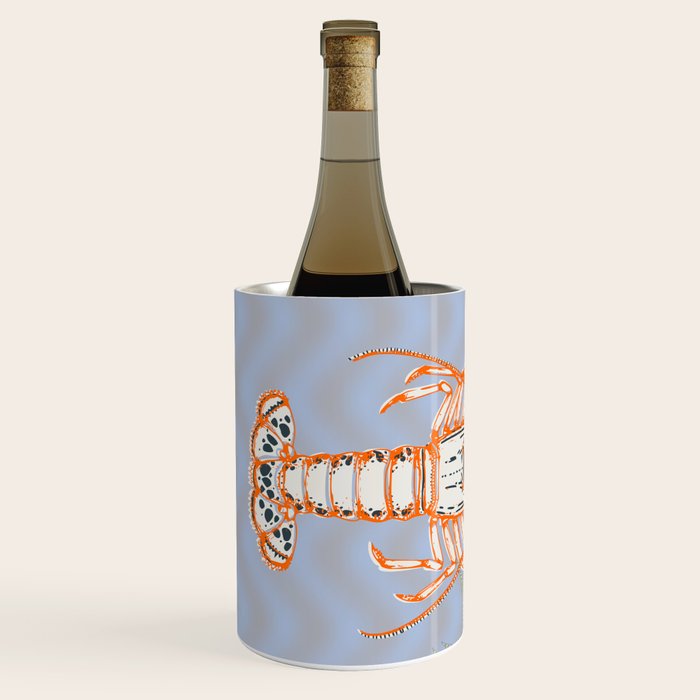 Sea life lobster Neptune's joy Wine Chiller Gallery Image 2