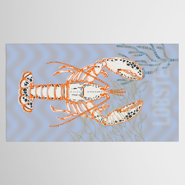 Sea life lobster Neptune's joy Tablecloth Gallery Image 2