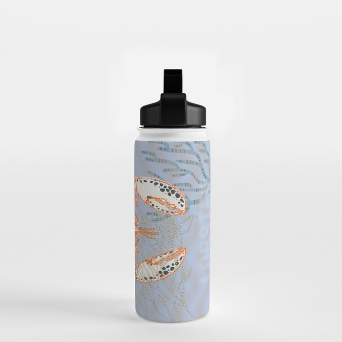 Sea life lobster Neptune's joy Water Bottle Gallery Image 2