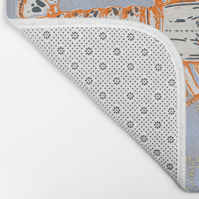 Sea life lobster Neptune's joy Bath Mat Gallery Image 2