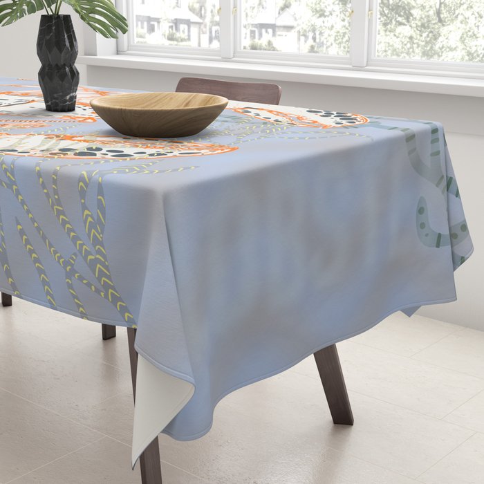 Sea life lobster Neptune's joy Tablecloth Gallery Image 3