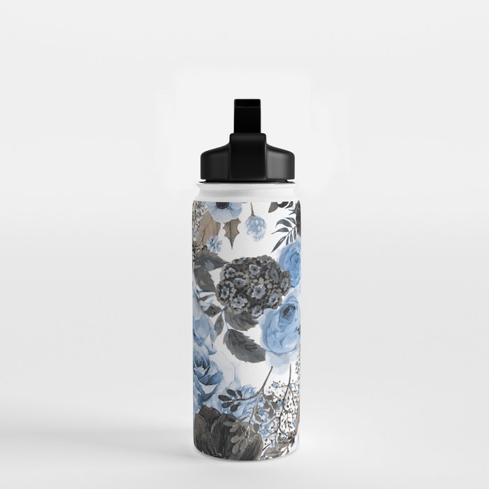 Floral Pattern 4 Water Bottle Gallery Image 2