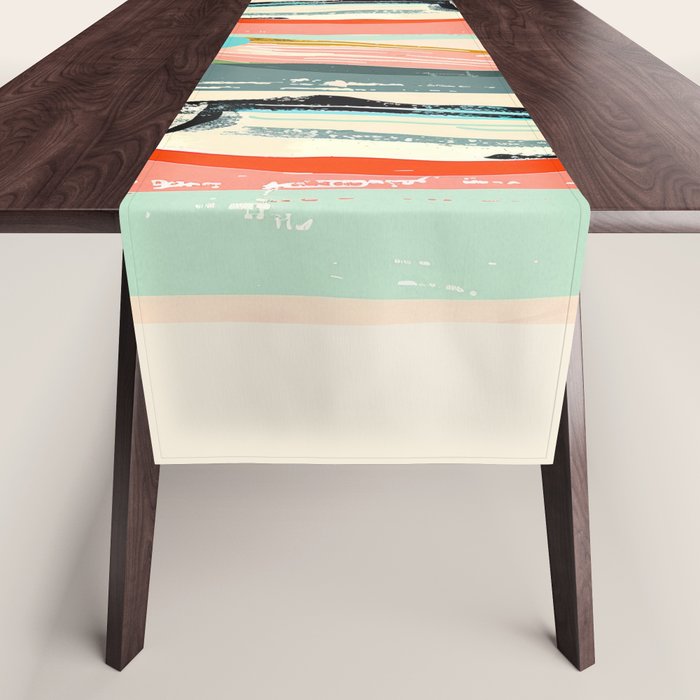 Sardines on Stripes Table Runner Gallery Image 1